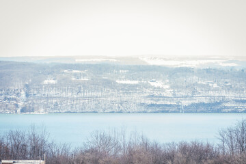 Beautiful Seneca Lake Winter Views