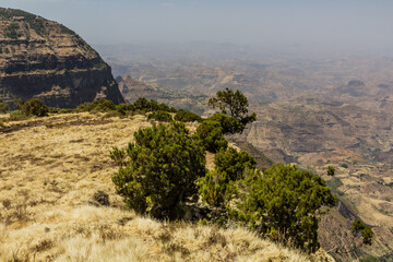 Northern escarpment in Simien mountains, Ethiopia