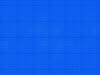 Full frame shiny blue glowing shapes 3d background illustration