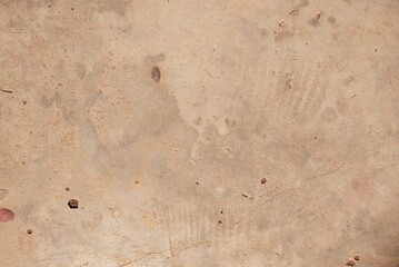 Concrete and cement floors have a uniquely beautiful pattern.