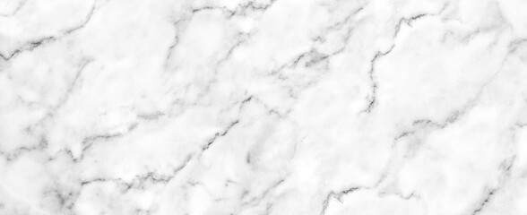 Panorama white marble stone texture for background or luxurious tiles floor and wallpaper decorative design.