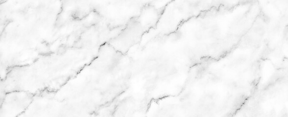 Panorama white marble stone texture for background or luxurious tiles floor and wallpaper decorative design.