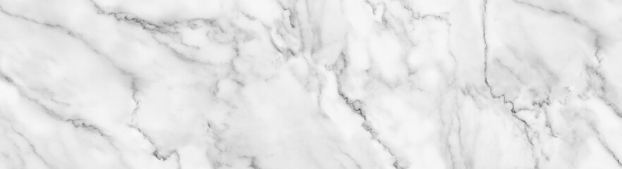 Panorama white marble stone texture for background or luxurious tiles floor and wallpaper decorative design.