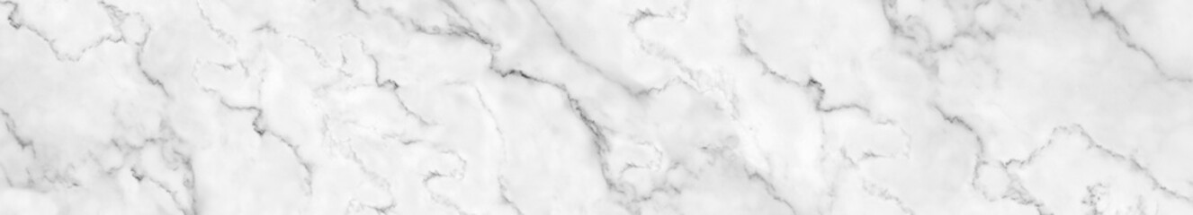 Fototapeta premium Panorama white marble stone texture for background or luxurious tiles floor and wallpaper decorative design.