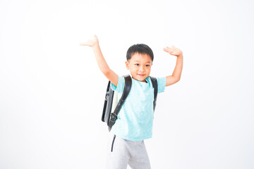 ランドセルを背負った男の子
