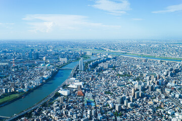 東京の風景・高層ビル群