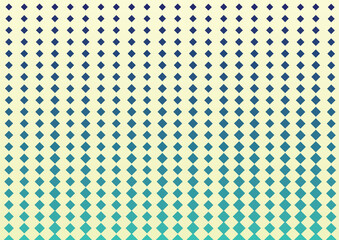 square colorful seamless geometric pattern with a yellow background