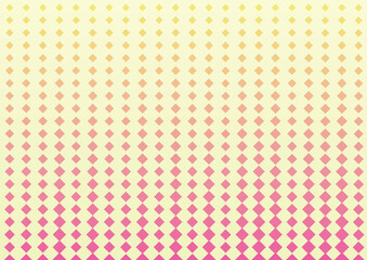 square colorful seamless geometric pattern with a yellow background