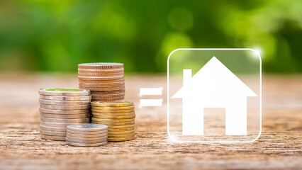 Save money to buy a new home.