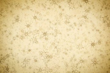 snowflakes on paper texture