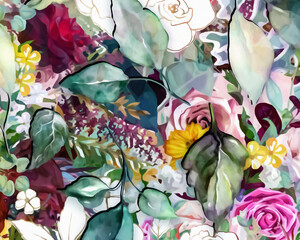 Botanical Finished Artwork 
