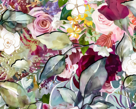 Botanical Finished Artwork © Alexander BLOOMS