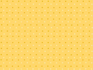 pattern of yellow polka dots.