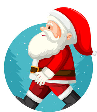 Christmas theme with Santa