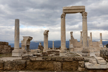 Fototapeta premium Laodikeia Ancient City in Denizli Province