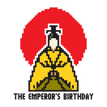 Illustration Vector Graphic Of The Emperor's Birthday