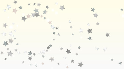 Realistic Background with Confetti of Glitter Star Particles. Sparkle Lights Texture. Celebration pattern. Light Spots. Star Dust. Christmass Design. Explosion of Confetti. Design for Advertisement.