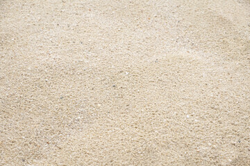 Sand on a beach. Sand background