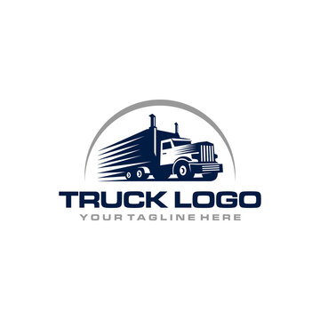 Truck Car Logo Sign Design