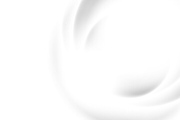 Abstract gradient background, white and gray color, modern futuristic light pattern. Vector illustration.	