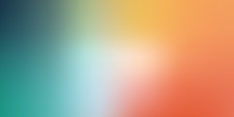 blue white and orange gradient backgorund, flyer and web banner background © TMTS