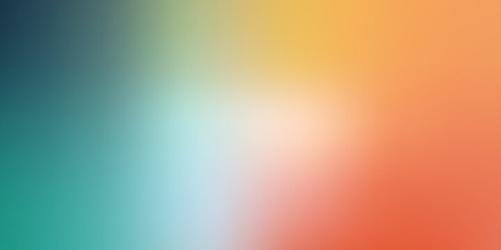 Gradient Xanh Cam - Màu xanh cam đậm với màu cam sáng tạo nên một sắc thái pha trộn hoàn hảo. Hãy tưởng tượng những lối đi với bầu trời tuyệt đẹp phản chiếu trên nền gradient này.