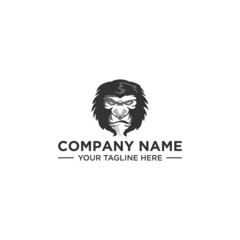 Gorilla Logo Sign Design