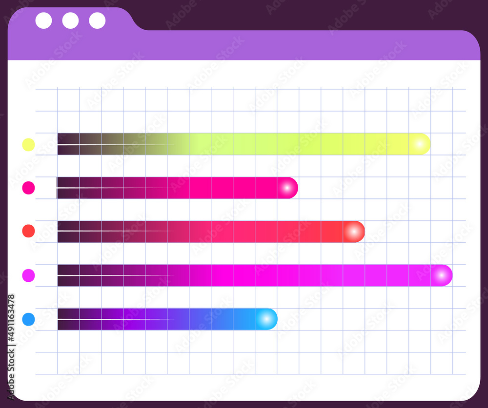 Poster intelligent technology hud interactive panel. data screen with charts, diagrams. futuristic ui infog