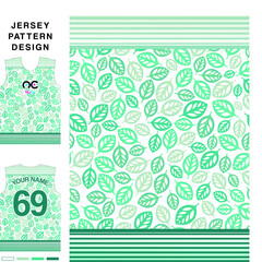 Jersey printing design pattern for soccer, badminton, basketball, volleyball, gaming, racing and fishing team uniforms. Fabric pattern. Sport background. Vector.