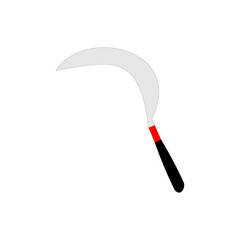 sickle cutter icon on a white background