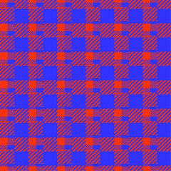 Gingham check plaid pattern for autumn, summer, spring. Seamless colorful herringbone textured vichy tartan vector graphic for scarf, dress, flannel shirt, skirt, other modern fashion fabric design.