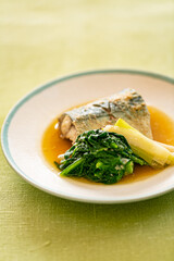 家庭料理　鯖のごま味噌煮　和食　日本