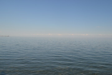 
blue sea and sky