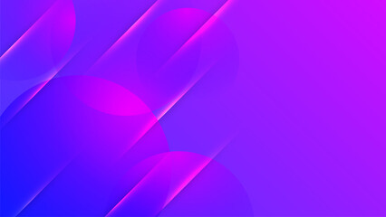 Abstract colorful pink purple shapes presentation background. Gradient dynamic lines background. Modern mosaic blue orange Colorful geometric design background