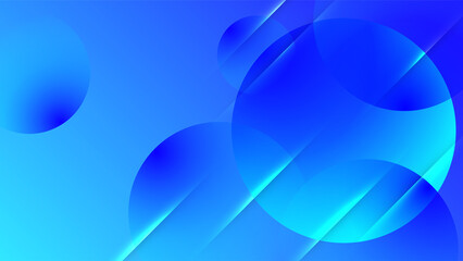 Abstract colorful blue shapes presentation background. Gradient dynamic lines background. Modern mosaic blue orange Colorful geometric design background