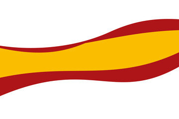 Naklejka premium Bandera de España