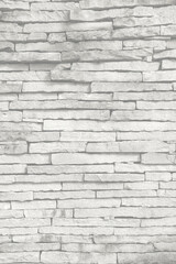 White vintage brick wall background, texture interior Construction industry.