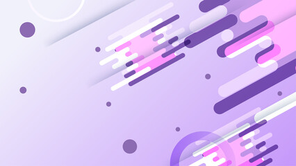 Abstract colorful purple shapes presentation background. Gradient dynamic lines background. Modern mosaic blue orange Colorful geometric design background