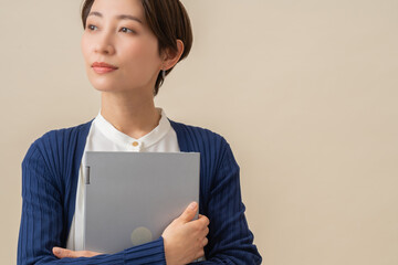 Obraz premium 女性 ポートレート