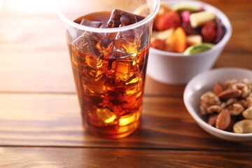 ドライフルーツとドリンク