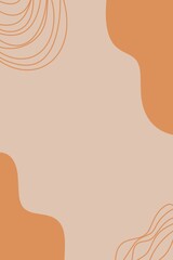 fashion trendy decorative abstract background texture design, bright poster