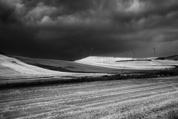 Country landscape near  Gravina in Puglia, Italy