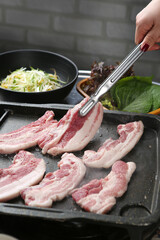 삼겹살  Pork belly