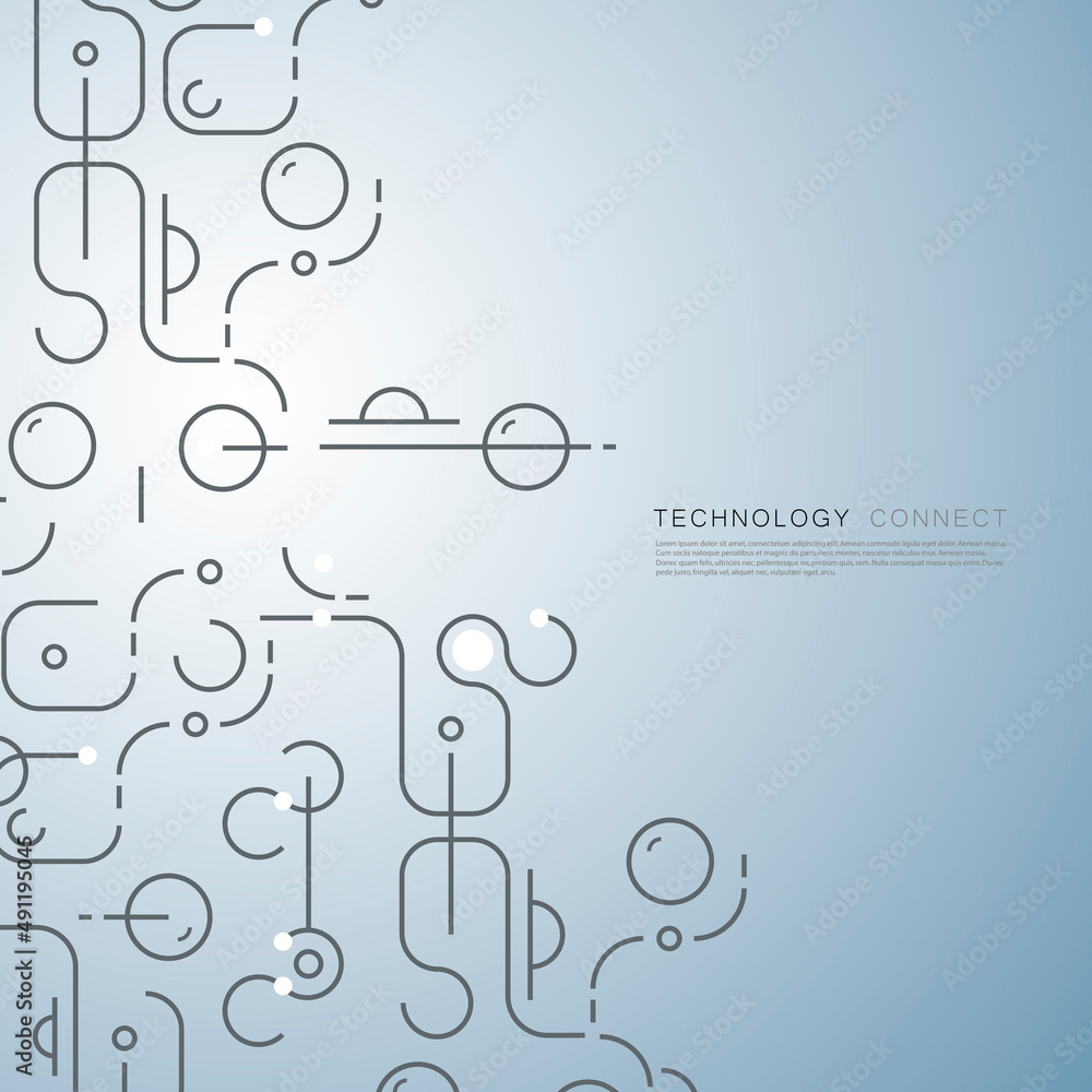 Leinwandbilder Geometry forms. Abstract poster design. Vector objects shapes. Figures minimalist modern decoration. Background for web and branding and patterns