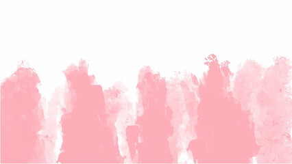 Obraz premium Pink watercolor background for your design, watercolor background concept, vector.