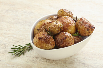 Roasted baby potato with rosemary