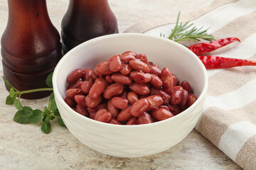 Red bean in tomato sauce