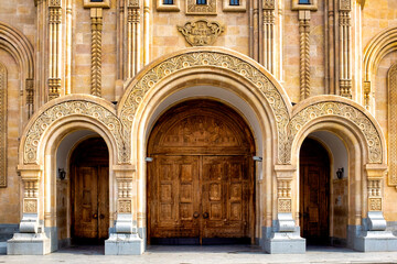 Obraz premium Holy Trinity Cathedral of Tbilisi