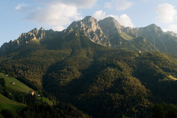 Fototapeta na wymiar Monte Alben. Summer on Italian Alps