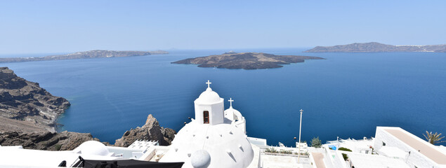 Obraz premium Pictures from Santorini, Greece